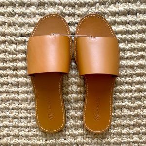 NWT Madewell Post Slide Sandal